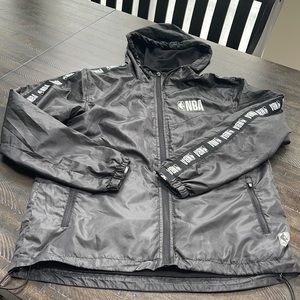 Mens NBA black jacket size small